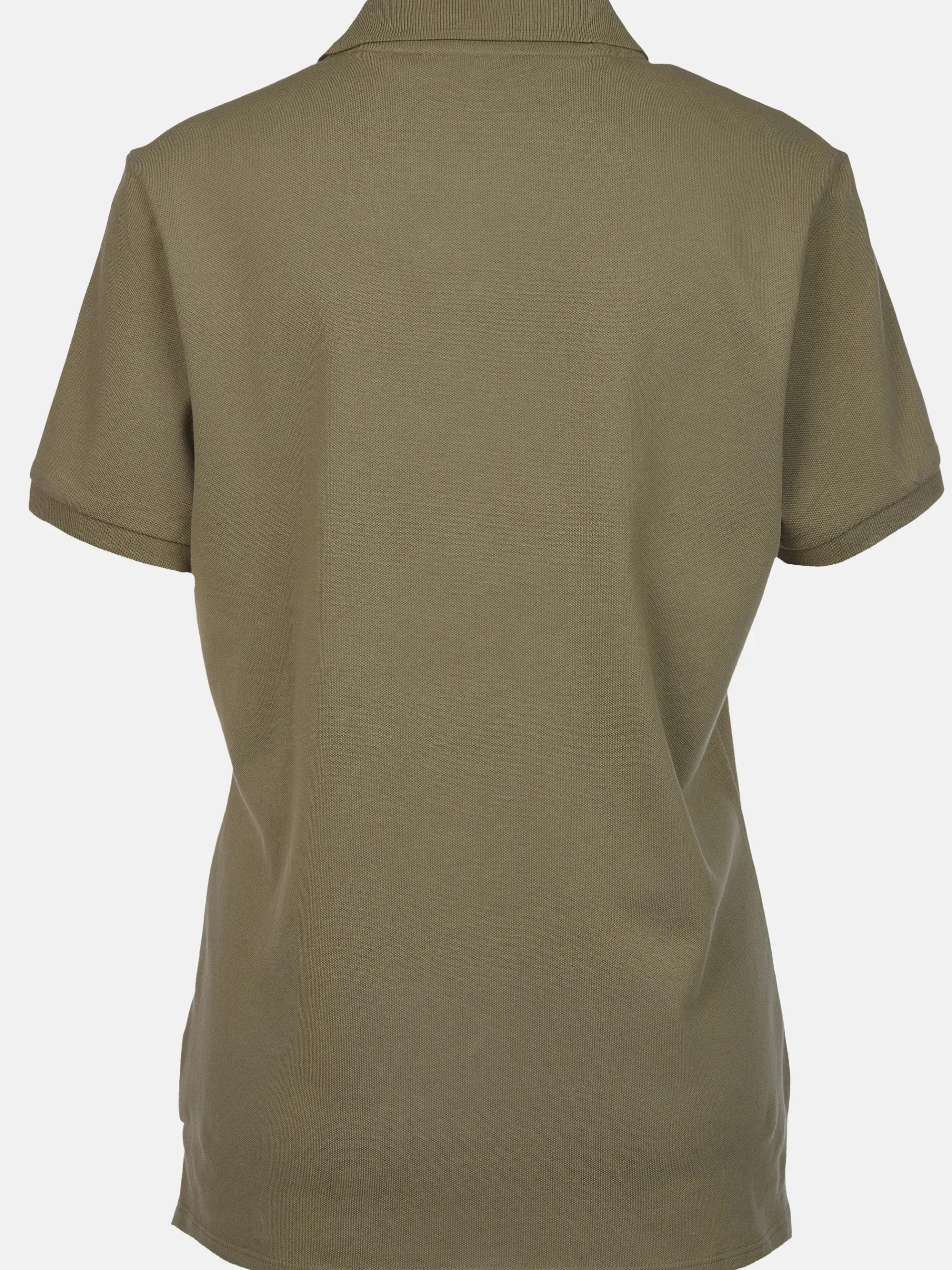 Damen Poloshirt mit schlichter Stickerei