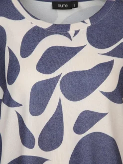 Damen Print Flauschshirt