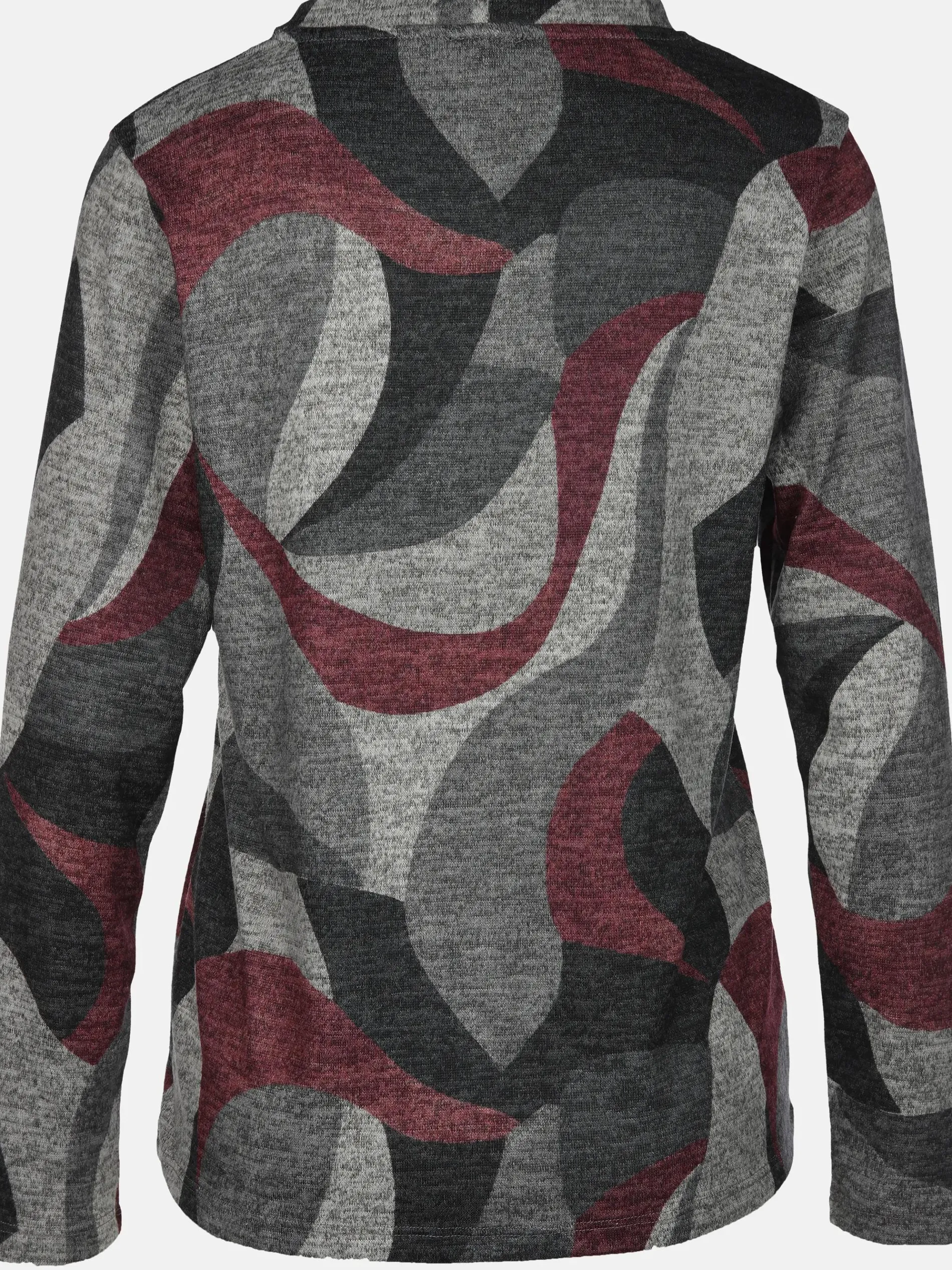 Damen Print Flauschshirt