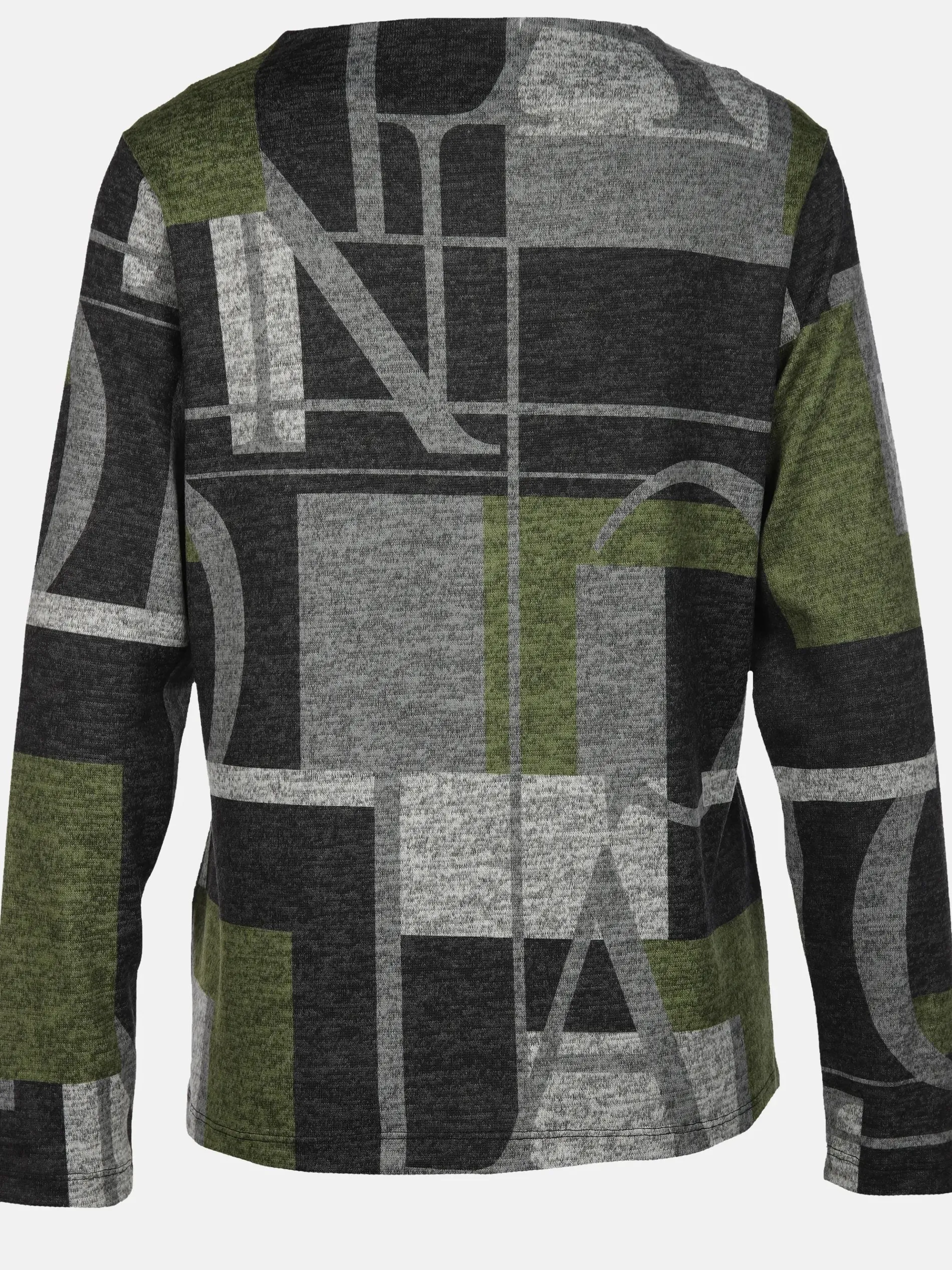 Damen Print Flauschshirt