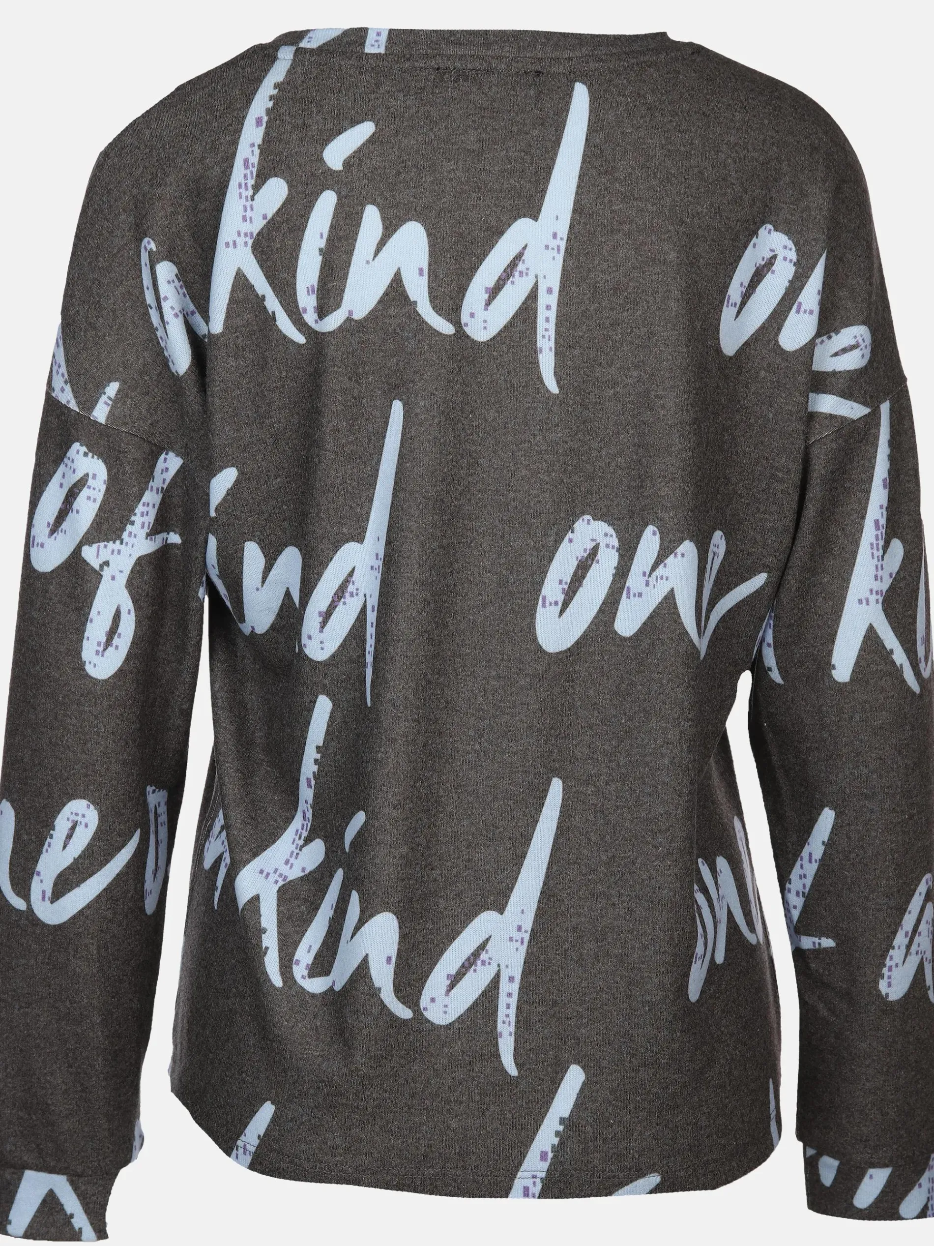 Damen Print Flauschshirt