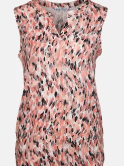 Damen Print Top mit Gummibund