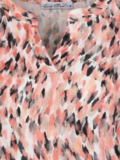 Damen Print Top mit Gummibund