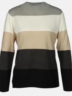 Damen Pullover "Cashmere Like" mit Streifen