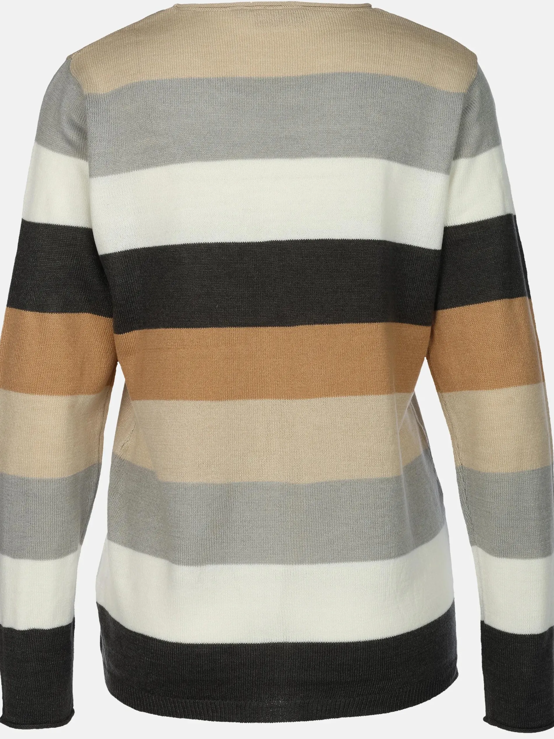 Damen Pullover "Cashmere Like" mit breiten Frabstreifen
