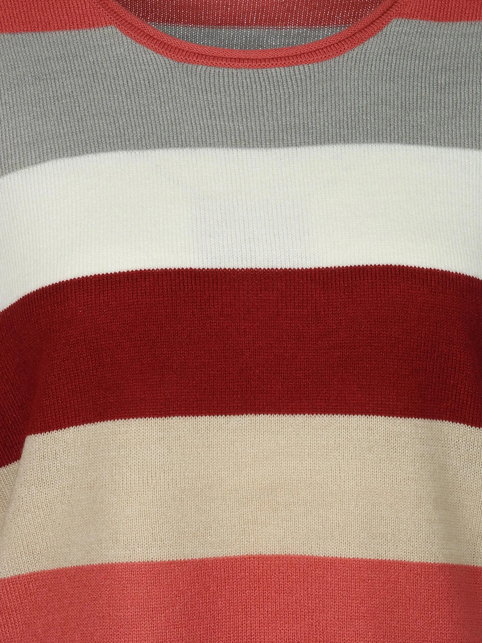 Damen Pullover "Cashmere Like" mit breiten Frabstreifen