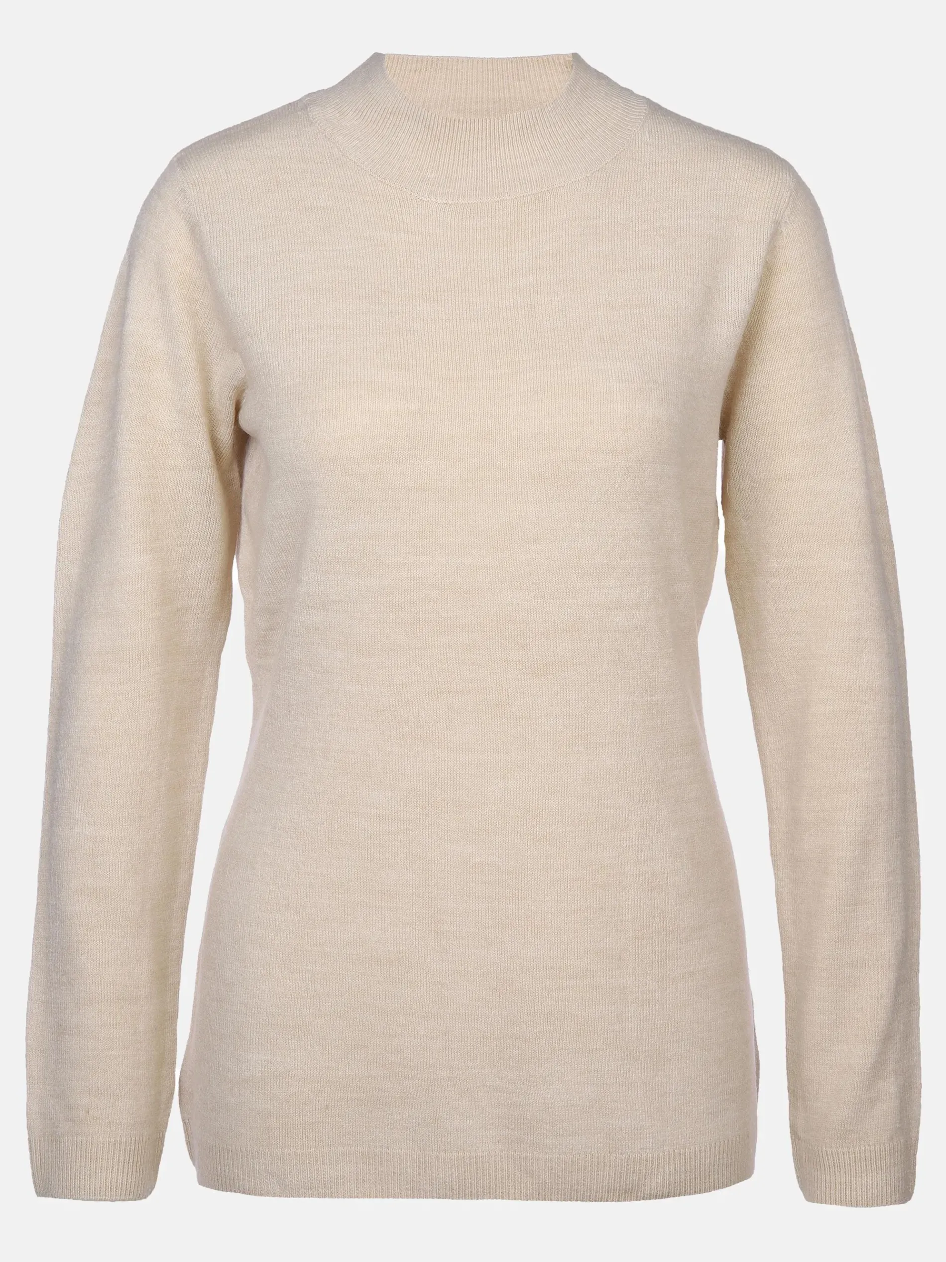 Damen Pullover "Cashmere-Like" mit Stehkragen