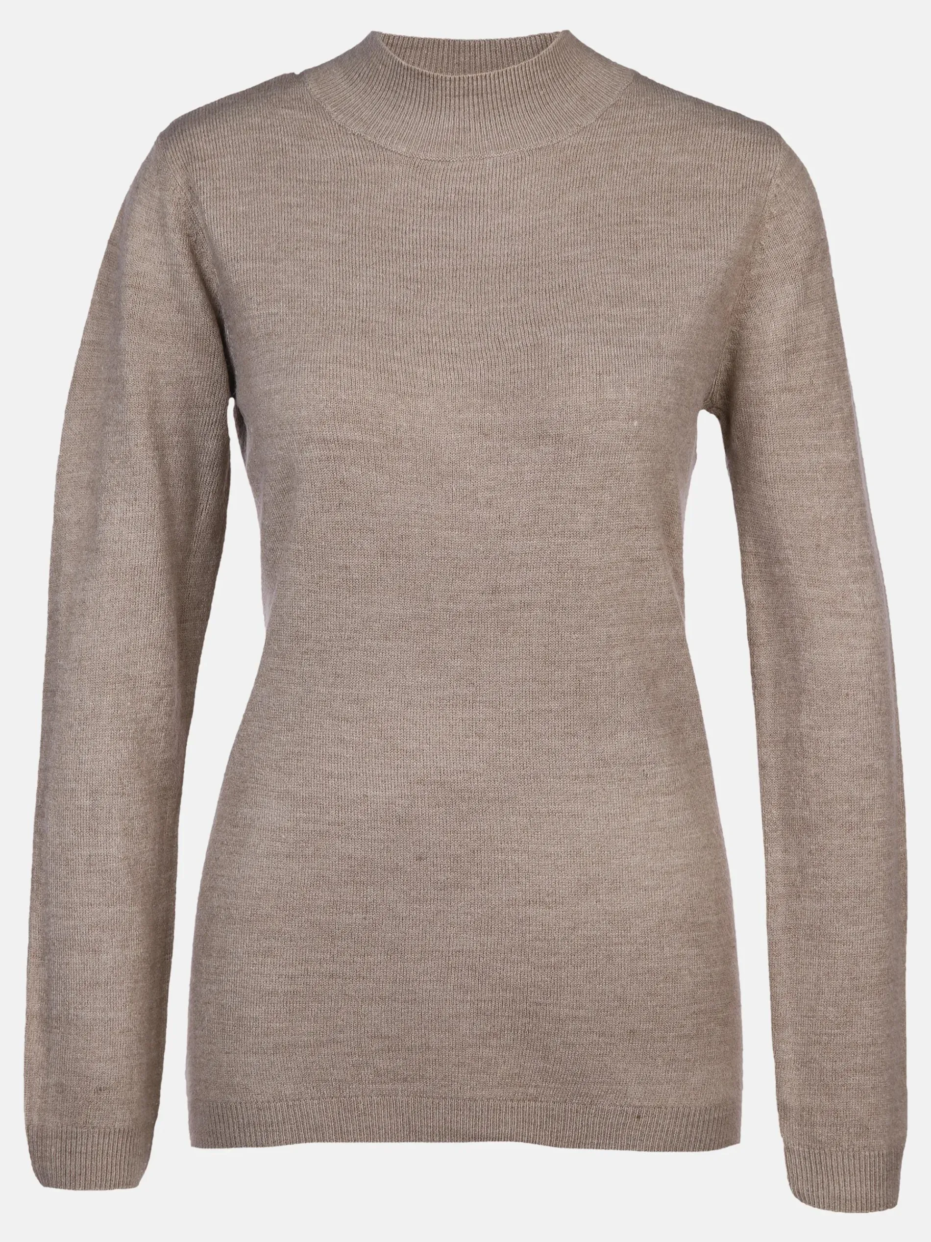 Damen Pullover "Cashmere-Like" mit Stehkragen