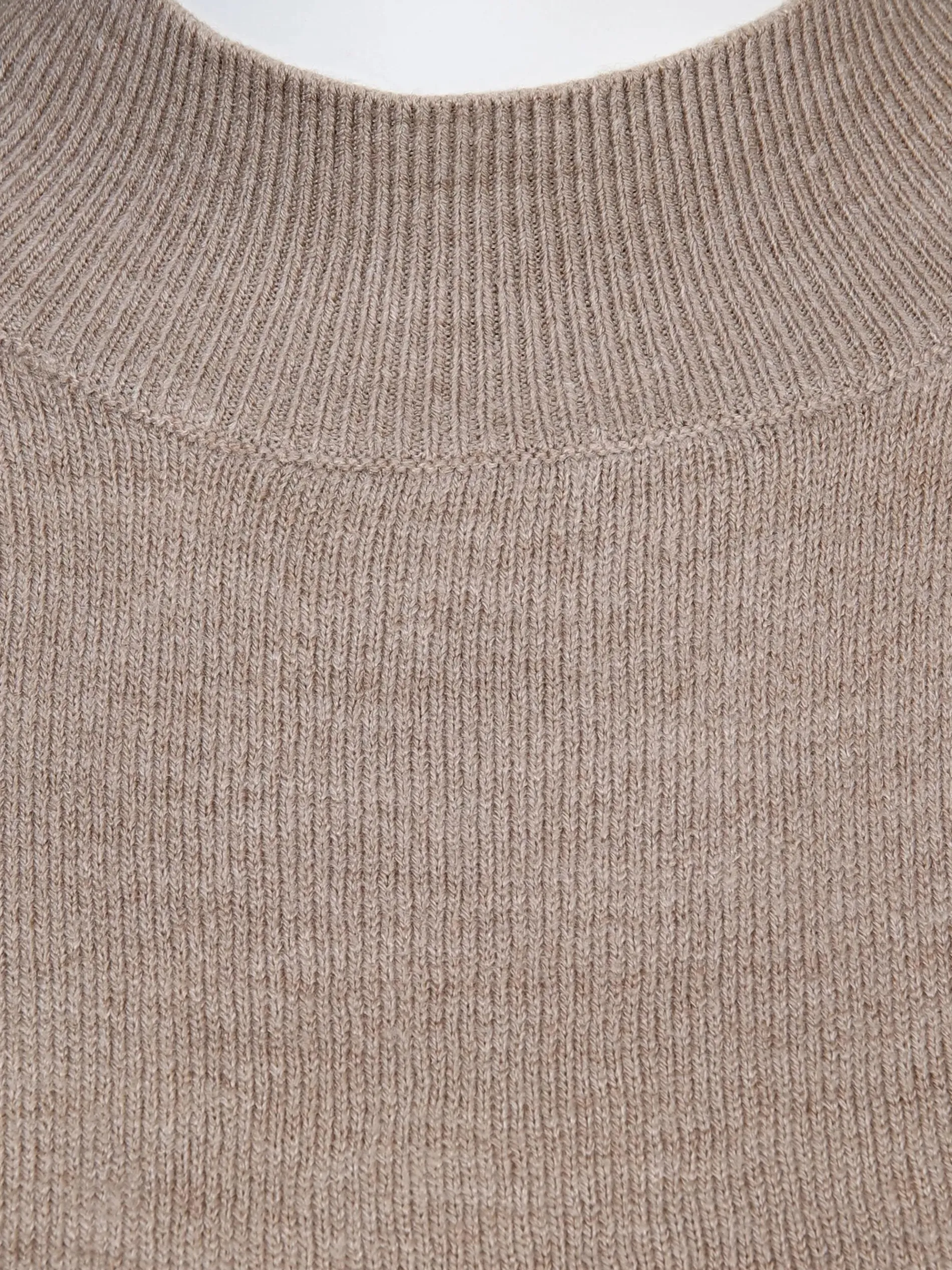 Damen Pullover "Cashmere-Like" mit Stehkragen