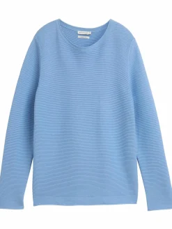 Damen Pullover in Ottoman Ripp