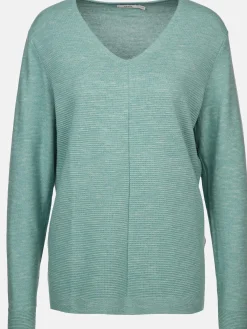 Damen Pullover in Ottoman Ripp