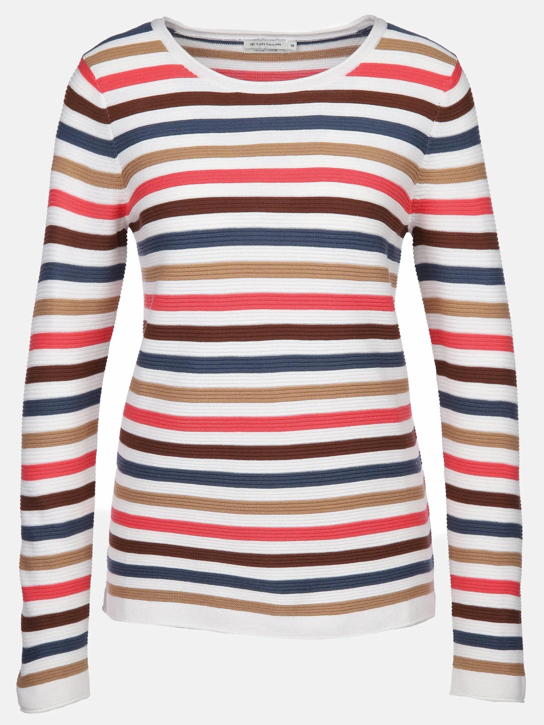 Damen Pullover in Ottoman Ripp