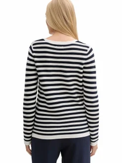 Damen Pullover in Ottoman Ripp