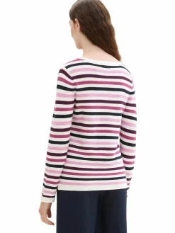 Damen Pullover in Ottoman Ripp