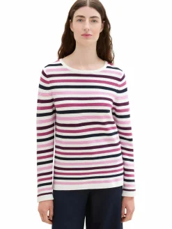 Damen Pullover in Ottoman Ripp