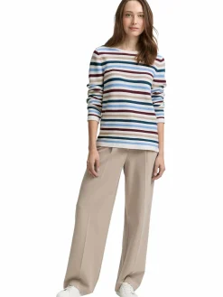 Damen Pullover in Ottoman Ripp