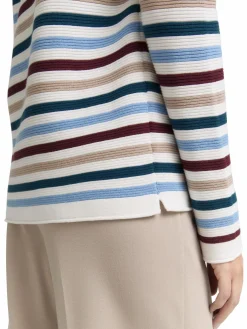 Damen Pullover in Ottoman Ripp