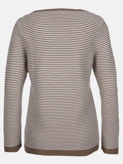 Damen Pullover in Ottoman Ripp