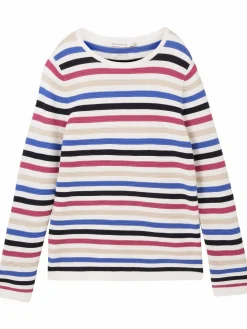 Damen Pullover in Ottoman Ripp