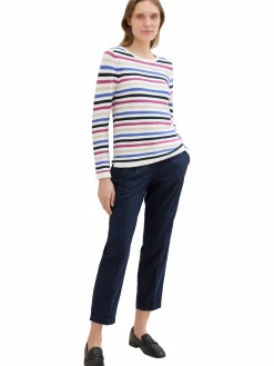 Damen Pullover in Ottoman Ripp