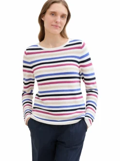 Damen Pullover in Ottoman Ripp