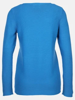 Damen Pullover in Ottoman Ripp