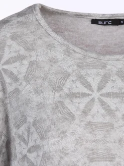 Damen Pullover mit Alloverprint