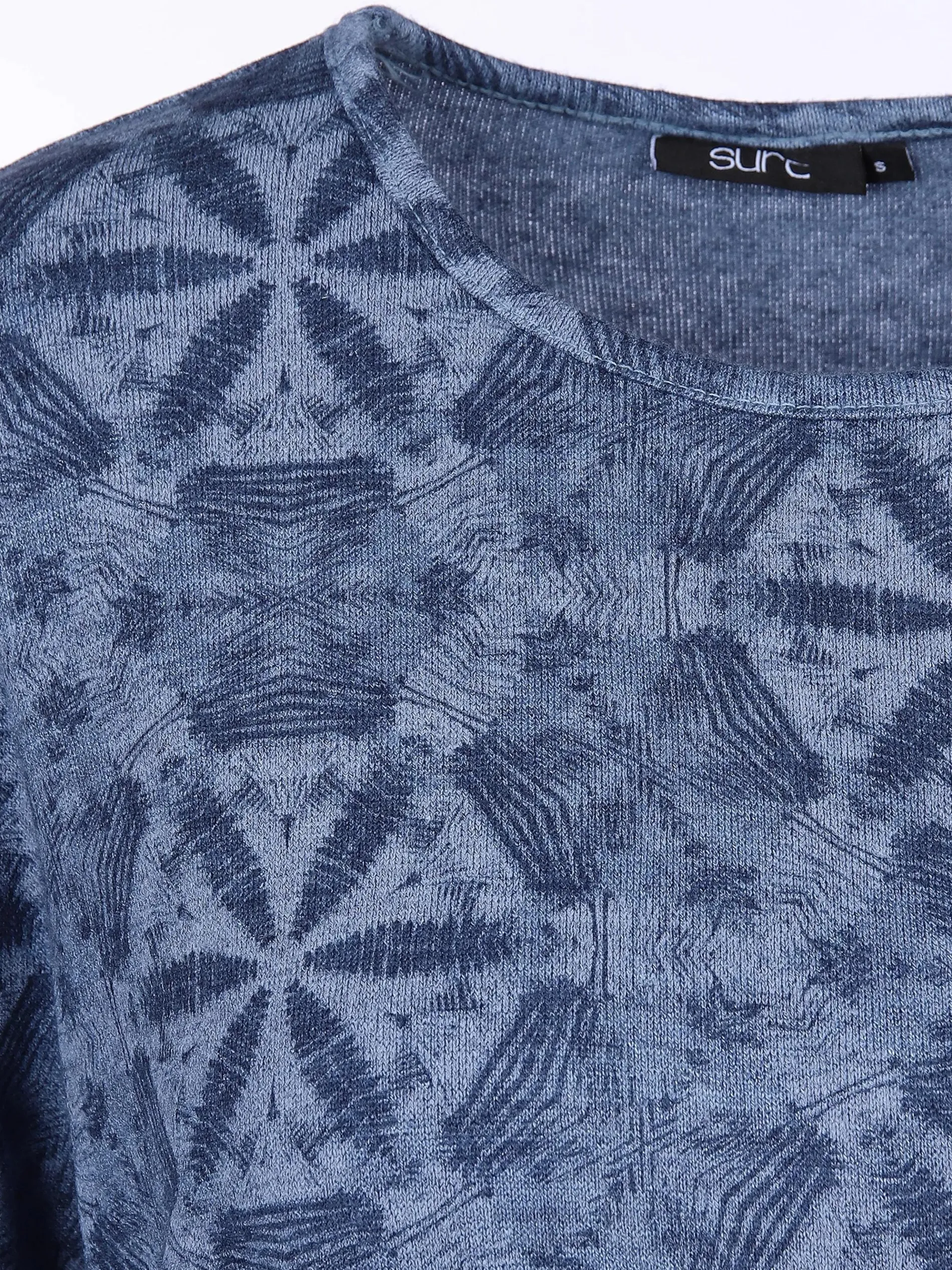 Damen Pullover mit Alloverprint