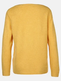 Damen Pullover mit Rippdetails