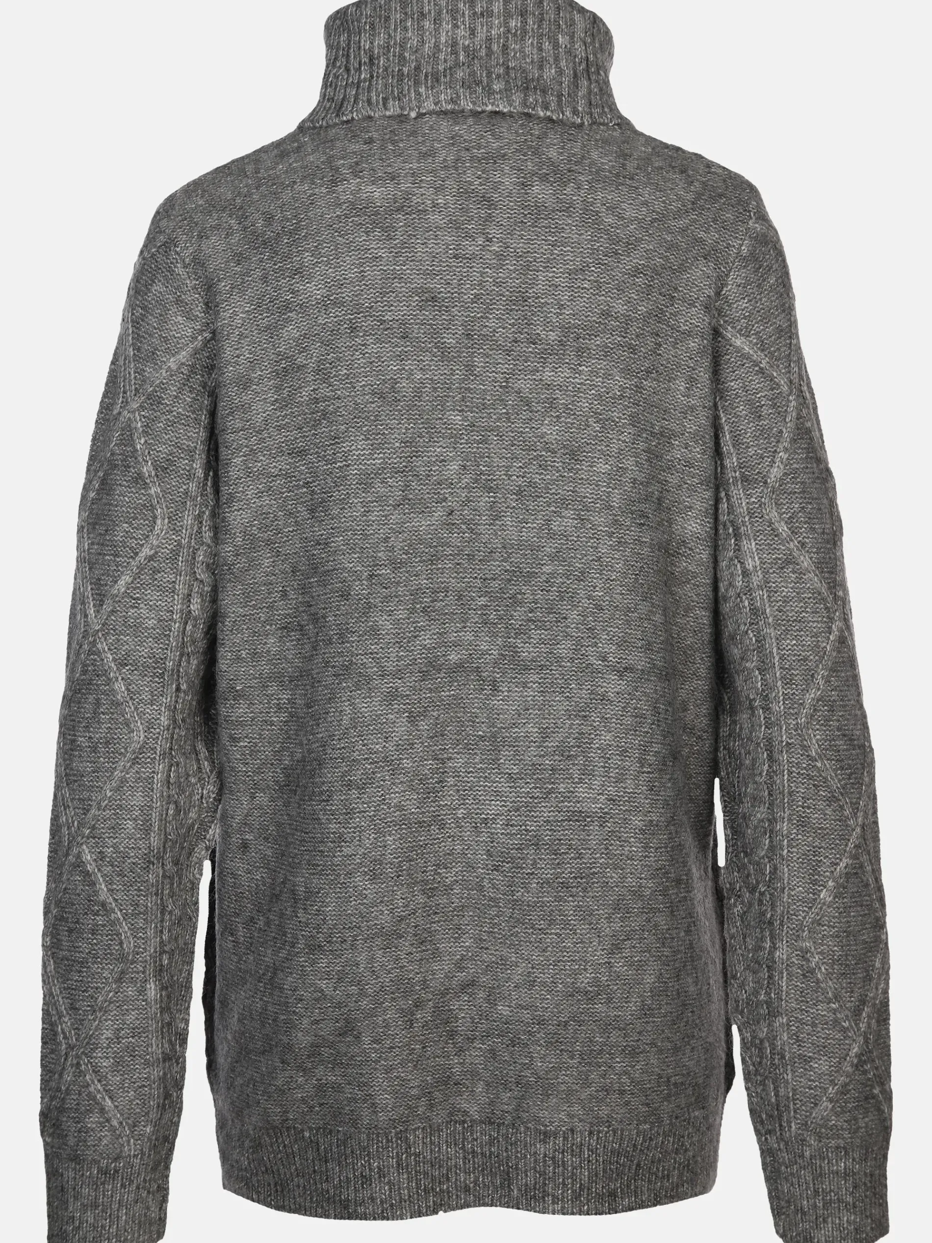 Damen Pullover mit Rollkragen und Muster