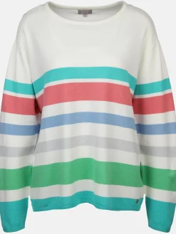 Damen Pullover mit Streifen