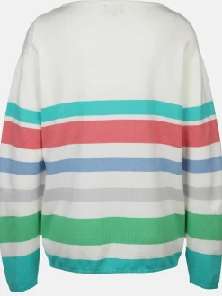 Damen Pullover mit Streifen