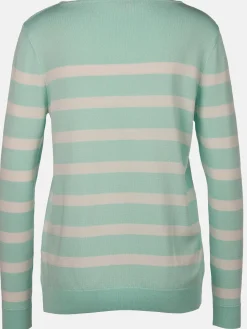Damen Pullover mit Streifen