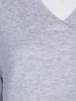 Damen Pullover mit V-Ausschnitt