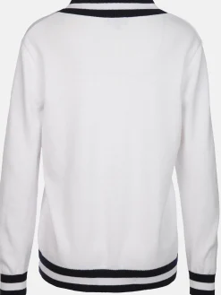 Damen Pullover mit V-Ausschnitt