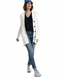 Damen Pullover mit V-Ausschnitt