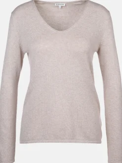 Damen Pullover mit V-Ausschnitt