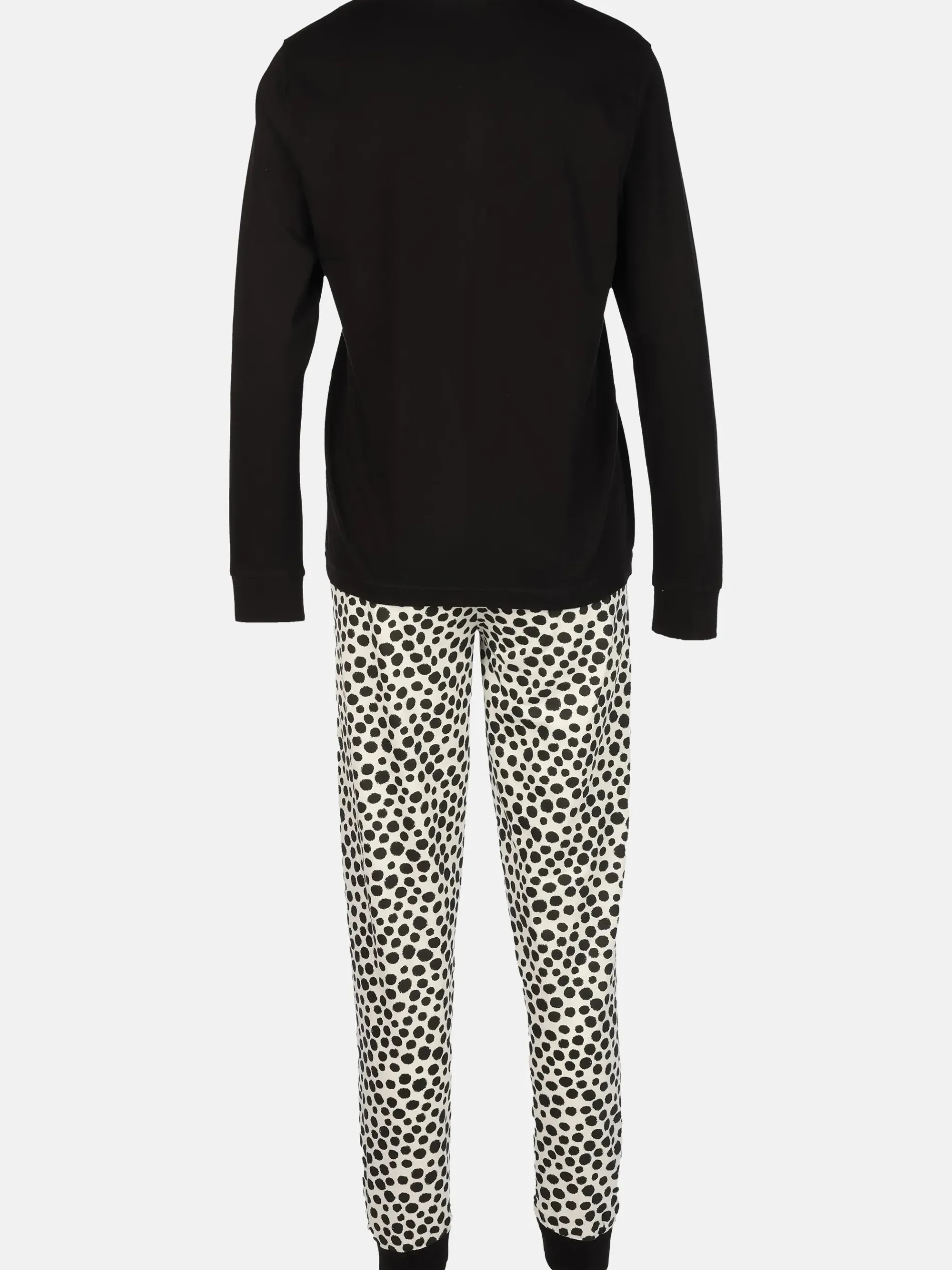 Damen Pyjama mit gemusterter Hose