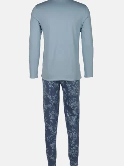 Damen Pyjama mit gemusterter Hose
