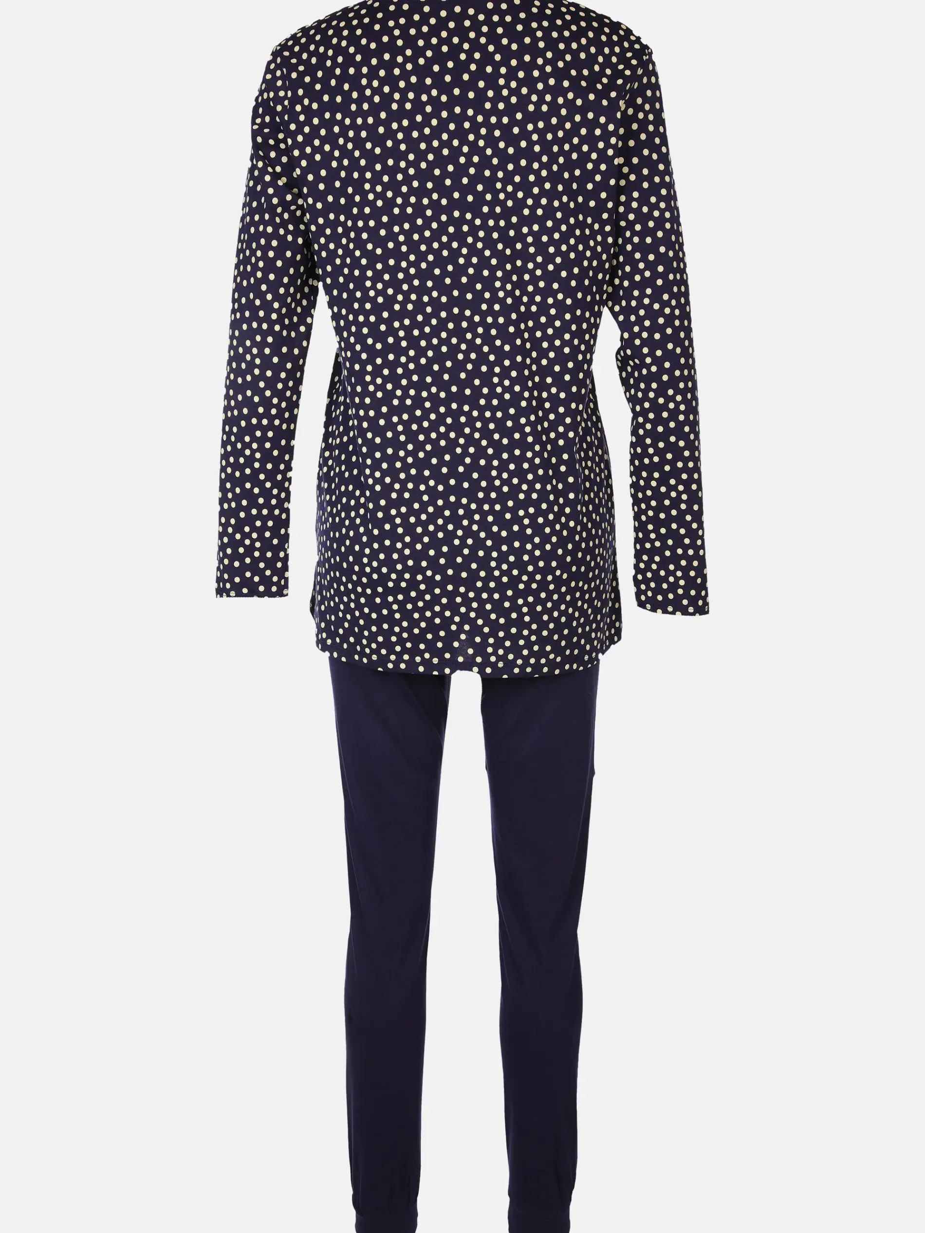 Damen Pyjama mit Knopfleiste