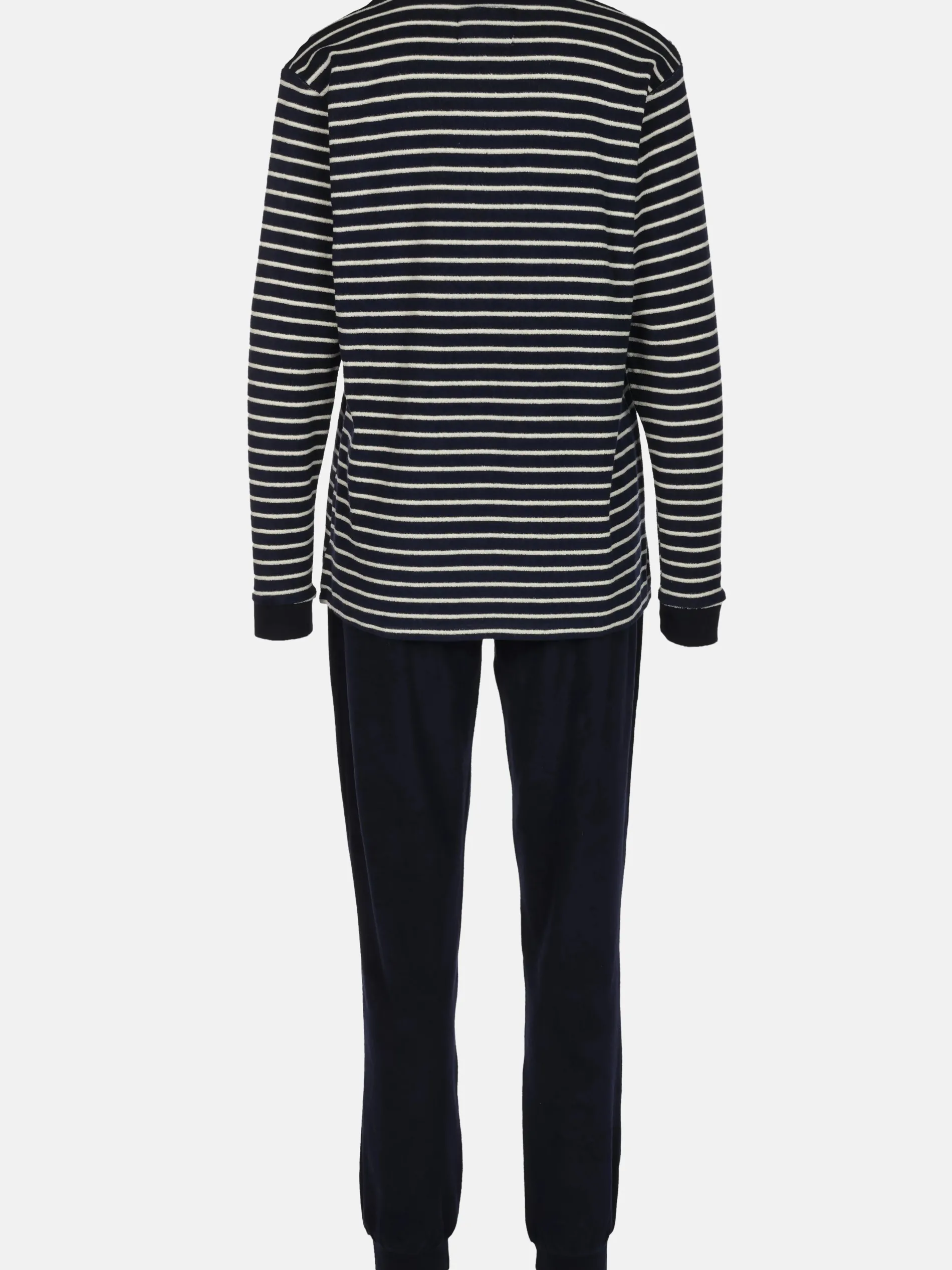 Damen Pyjama mit Streifen