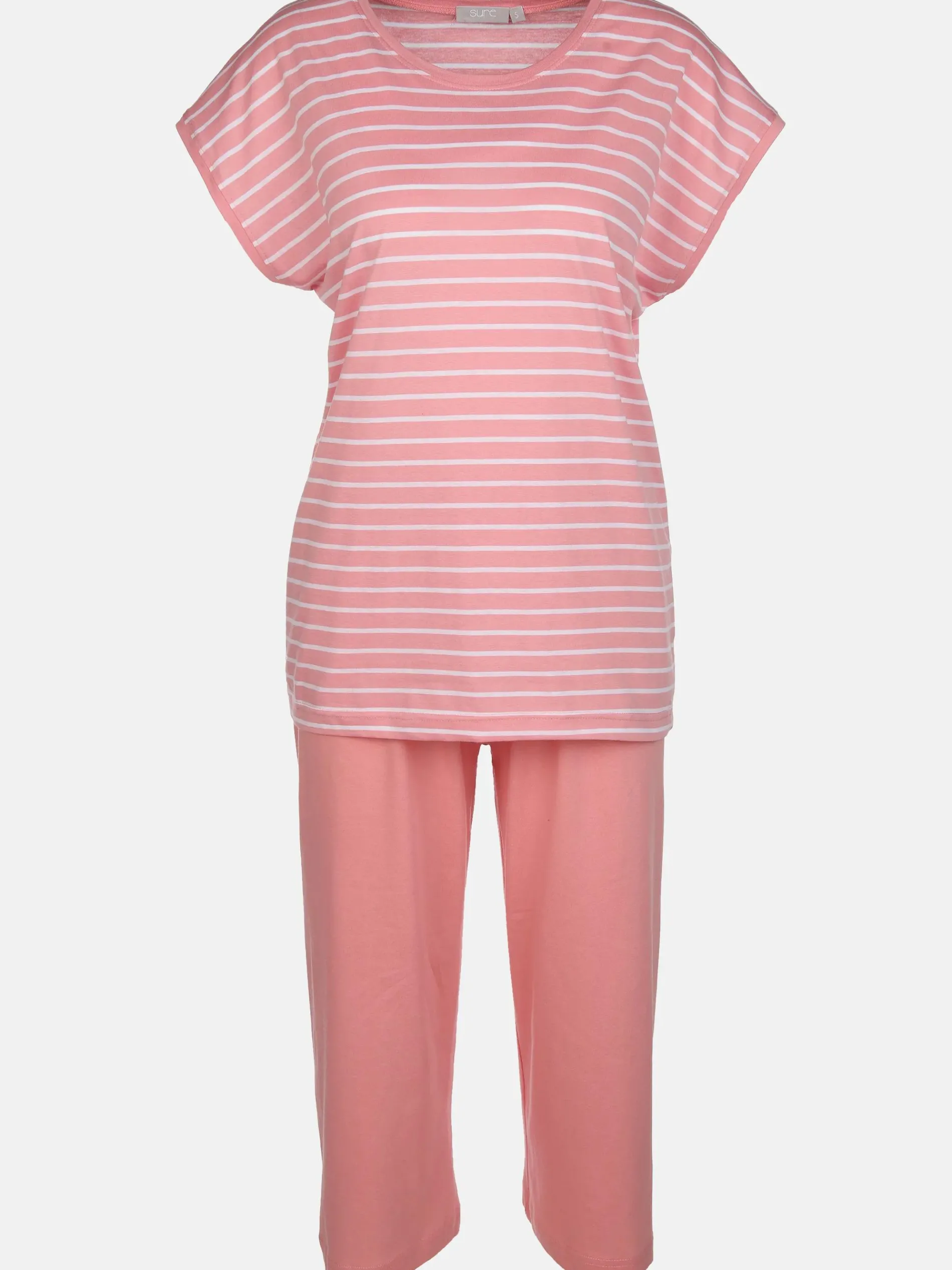 Damen Pyjama mit Streifen