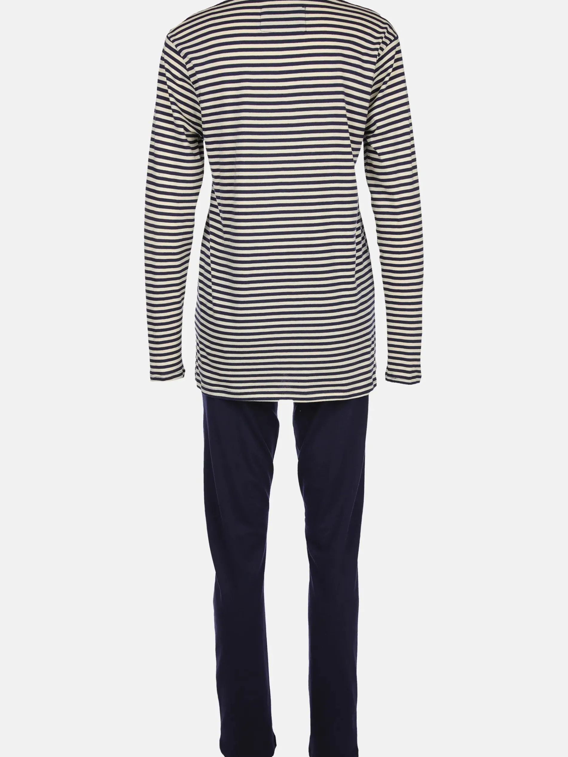 Damen Pyjama mit Streifen