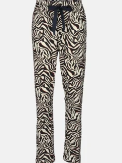 Damen Pyjamahose im Zebralook