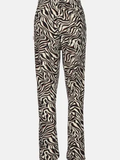 Damen Pyjamahose im Zebralook