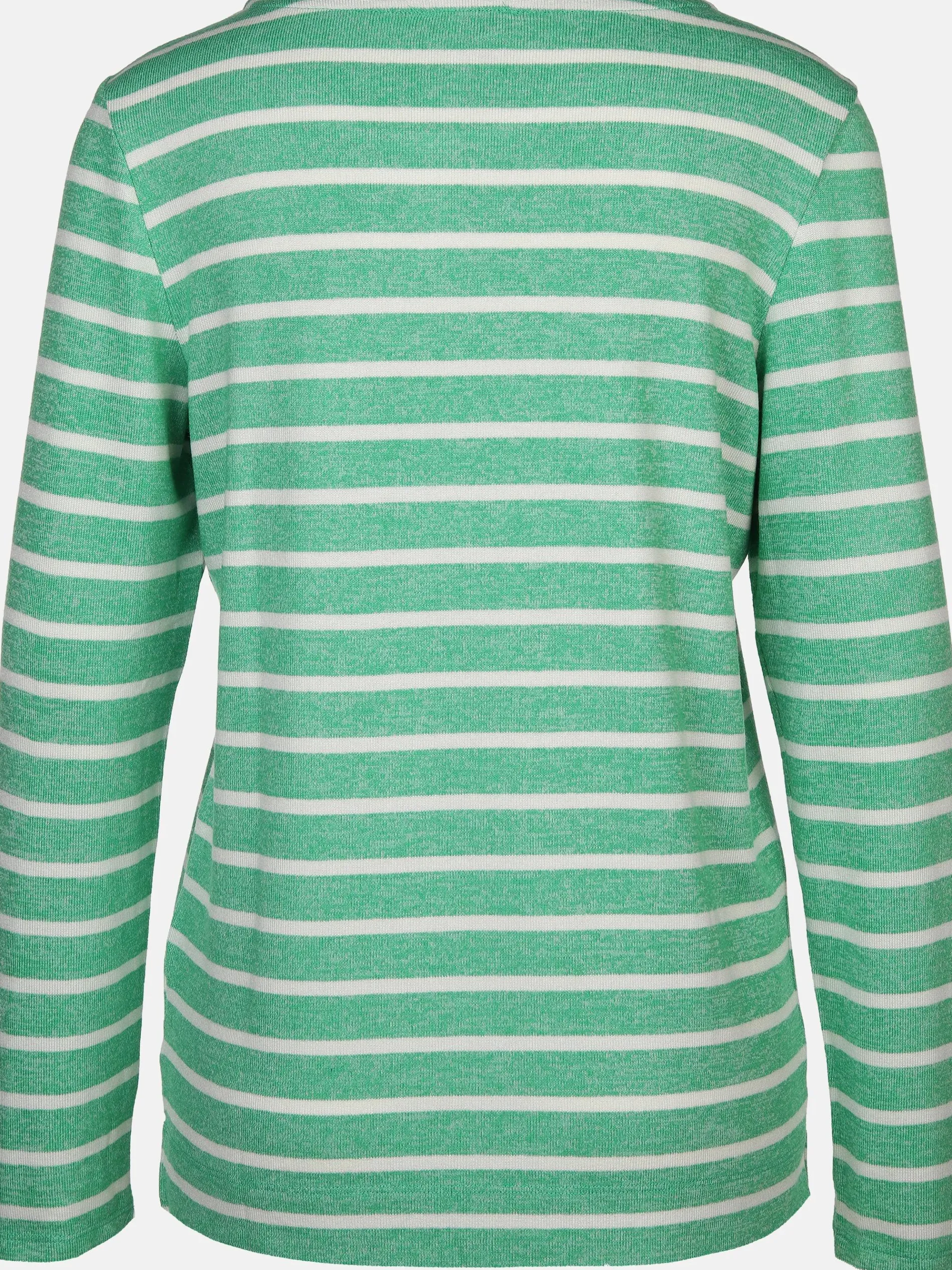 Damen Ringelshirt in Strickoptik