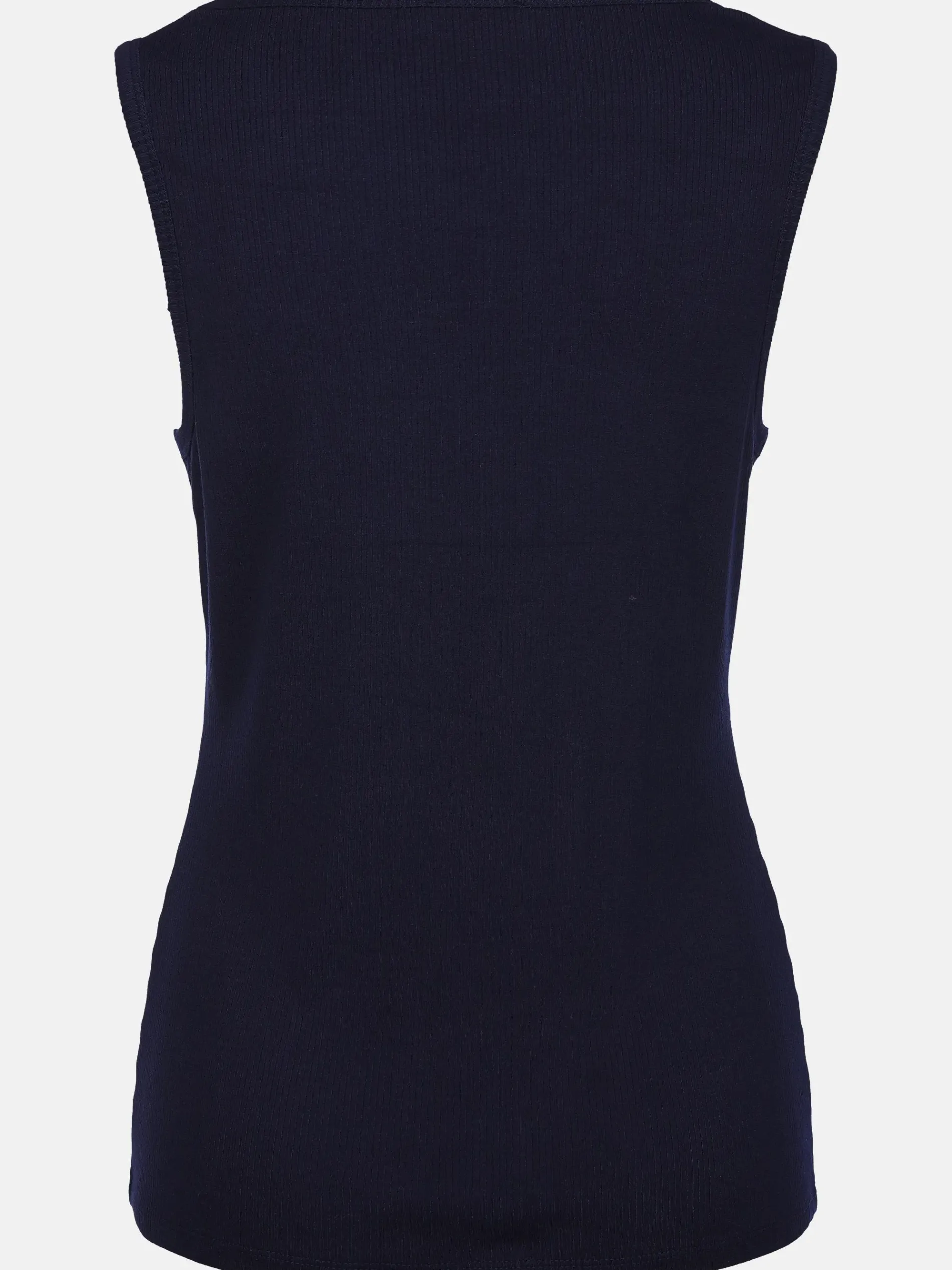 Damen Ripp Top unifarben