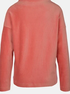 Damen Rippshirt in Nicki-Jersey