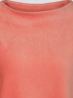 Damen Rippshirt in Nicki-Jersey