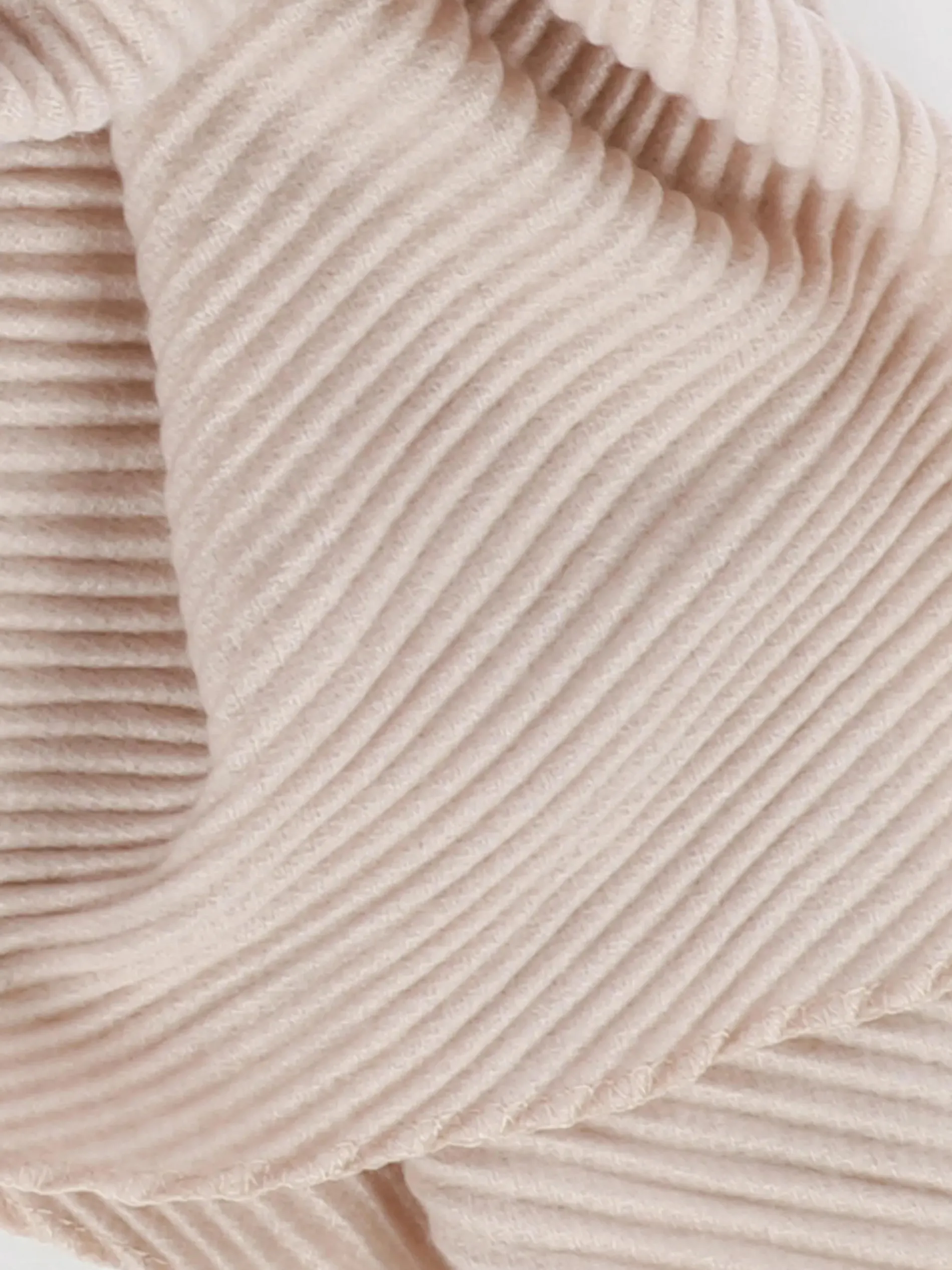 Damen Schal in weicher Rippoptik